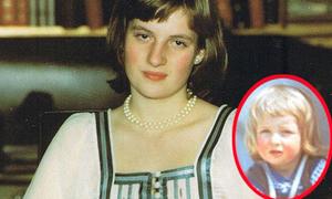 Công nương Diana xinh đẹp từ thời thơ ấu 