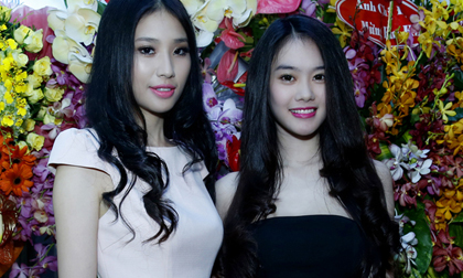 Minh Thư - Linh Chi rạng rỡ khoe sắc giữa rừng hoa