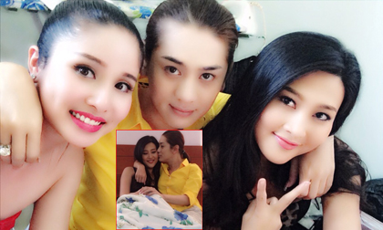 Lộ ảnh Lâm Chi Khanh là đàn ông ôm ấp gái trên giường