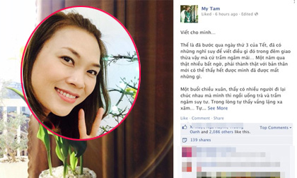Xúc động bức "tâm thư" Mỹ Tâm tự viết cho mình