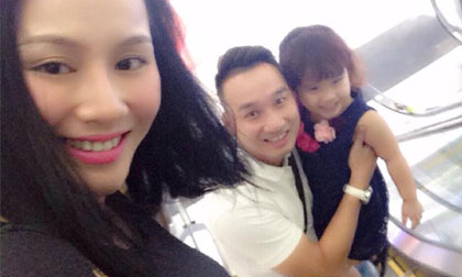 Thu Phượng khoe ảnh hạnh phúc bên chồng cũ Thành Trung và con gái
