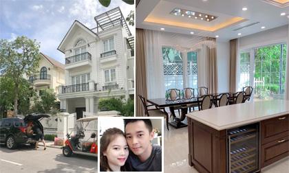 Không gian sang trọng bên trong biệt thự mới của hot mom Hằng Túi 