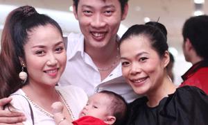 Ốc Thanh Vân khoe con trai với đồng nghiệp