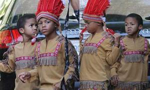 Những chàng "thổ dân" nhà Heidi Klum