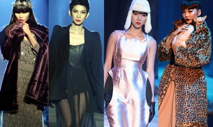Đông sớm trên sàn diễn thời trang Elle show
