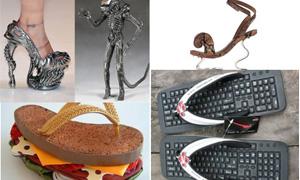 12 đôi sandal điên rồ nhất thế giới