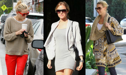 Học cách diện thời trang thu như sao