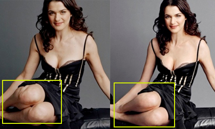 Khi photoshop "lột xác" nhan sắc sao (Phần 2) 