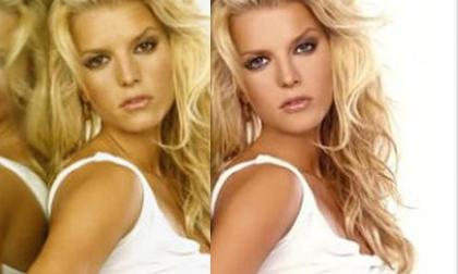 Khi Photoshop "lột xác" nhan sắc sao (phần 4)