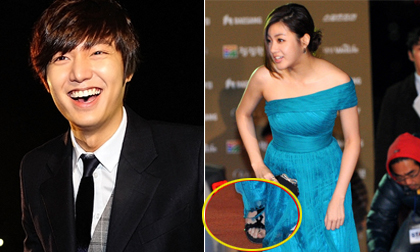 Rồng Xanh 2011: Lee Min Ho "béo trắng" - Kang Sora giẫm rách váy 