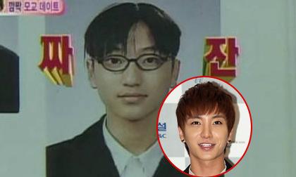 Leeteuk (Super Junior) lộ ảnh 'đầu bổ luống' thời trung học