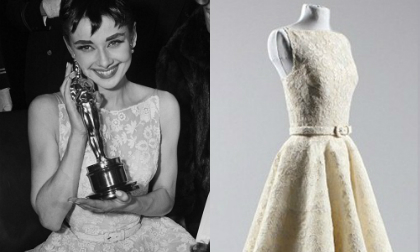 Váy “may mắn” của Audrey Hepburn được đấu giá 1,8 tỷ đồng 