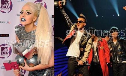 Lady Gaga thắng đậm, Big Bang lần đầu được vinh danh tại EMAs 2011 