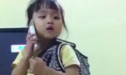 Clip bé 4 tuổi 'mắng chồng' như thật