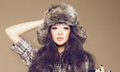 Sao ấm áp trong mùa đông với mũ lông