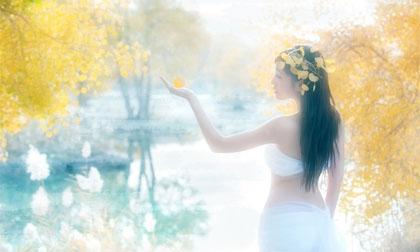 Tinh khôi tiên nữ giáng trần