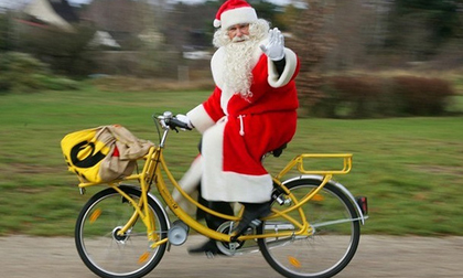 Nghìn lẻ một kiểu di chuyển của ông già Noel