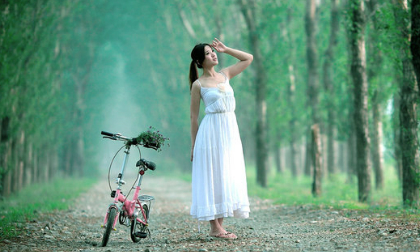 Thiếu nữ lạc lối giữa rừng