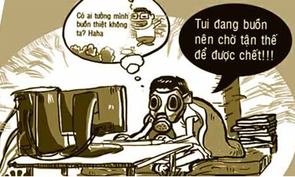 Teen lập hội chờ… tận thế?