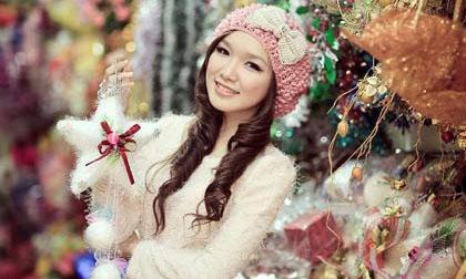Miss Teen Thảo My rạng rỡ mùa giáng sinh 