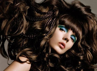 Quyến rũ với mái tóc bồng 