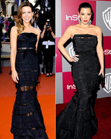 Thú vị khi các sao đụng hàng thời trang