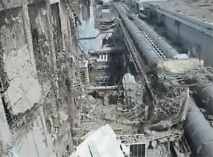Hình ảnh thiệt hại bên trong nhà máy Fukushima