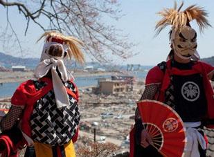 Lễ hội ngắm hoa anh đào tại vùng thiệt hại nặng nhất