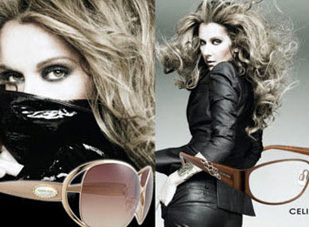 Sành điệu với mắt kính Celine Dion 2011