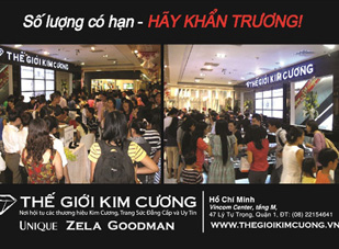 Lễ hội sắc màu tại thế giới kim cương TP.HCM  