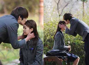 "Nụ hôn lên trán" gây sốt trên màn ảnh nhỏ xứ Hàn