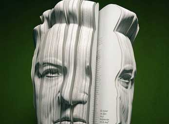 Điêu khắc ấn tượng trên những trang sách 