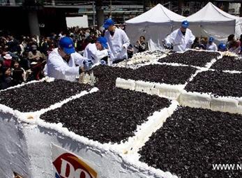 Kỷ lục bánh kem lớn nhất thế giới