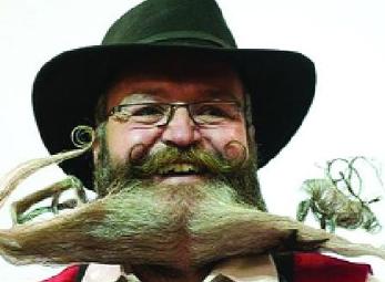 Tạo hình nai tơ, vô địch râu đẹp thế giới