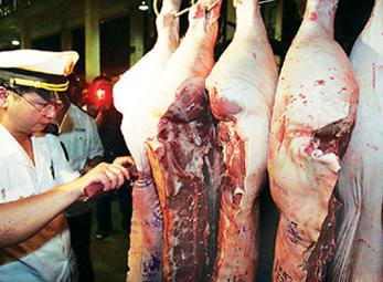 Thịt lợn của Trung Quốc chứa nhiều độc tố