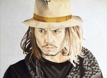Người tình "phát điên" vì mũ của Johnny Depp