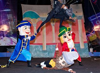 Xiếc và rối trong Gulliver phiêu lưu ký