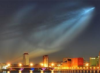 Phi thuyền của người ngoài hành tinh xuất hiện ở Nga?