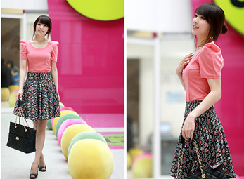 Đầm hoa ngày hè  