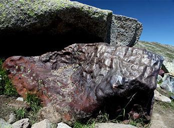 Phát hiện thiên thạch khổng lồ ở Trung Quốc