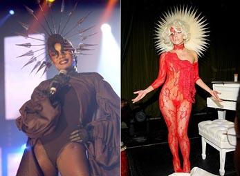 Kỳ dị như Lady Gaga vẫn mang tiếng “nhái” phong cách