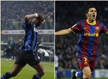 Lo ngại Eto'o ra đi, Inter quyết tâm chiêu mộ Villa