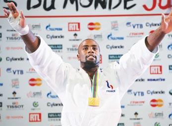 Teddy Riner gây ấn tượng với 5 lần vô địch thế giới