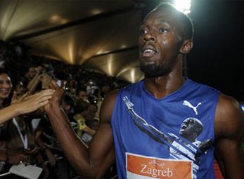 Giải điền kinh IAAF World Challenge: Usain Bolt giành chiến thắng ở Zagreb