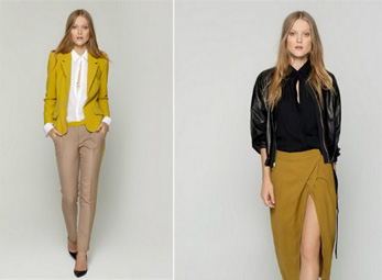 Bộ sưu tập thời trang công sở xuân 2012 