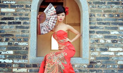 Mỹ nữ quyến rũ với tạo hình hoài cổ