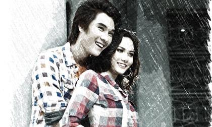 Dàn chân dài rạng rỡ trong tuyết