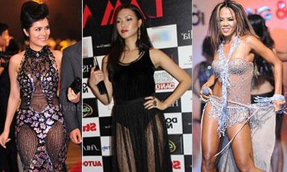 Sốc với thời trang dị thường của "sao" Việt