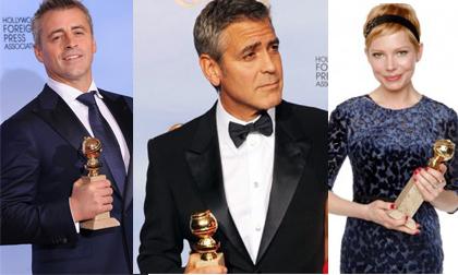 Toàn bộ danh sách thắng giải tại Quả cầu vàng 2012