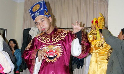 Clip thú vị hậu trường Táo quân 2012